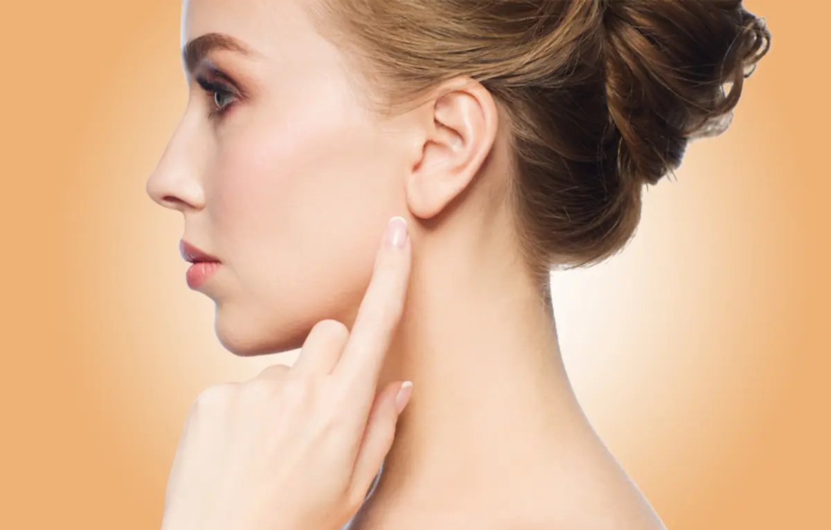 Perfect slim toned young body of brunette sensual girl, fit woman at studio. The fitness, diet, sports, plastic surgery and aesthetic cosmetology concept. Long legs.